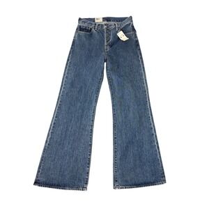 Levi's Made Crafted Cadet Wide Leg Jeans Women's Size 26x32 Blue Denim Y2K